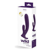 Vedo Wild Rechargeable Dual Vibe Purple - Powerful Dual Motor Vibrator for G-Spot and Clitoral Stimulation