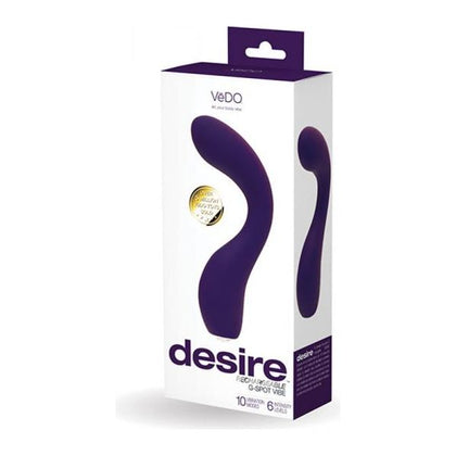 Vedo Desire Purple G-Spot Vibe Model 2024