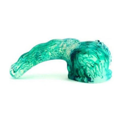 Vixen Creations Gee Whizzard Green Marble Silicone Hitachi Wand Attachment - Internal Vaginal and G-Spot Stimulator for Women - Emerald Green - Adult Naughty Store