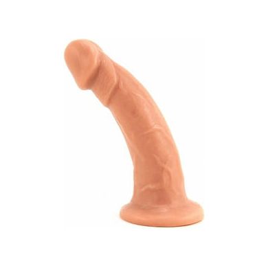 Vixskin Mustang Vanilla Realistic Silicone Dildo - Model VX-1001 - For Vaginal and Anal Pleasure - Flesh/Vanilla - Adult Naughty Store