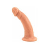 Vixskin Mustang Vanilla Realistic Silicone Dildo - Model VX-1001 - For Vaginal and Anal Pleasure - Flesh/Vanilla - Adult Naughty Store