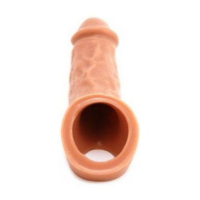 Vixen Creations Colossus Caramel Silicone Penis Extender for Sensational Pleasure