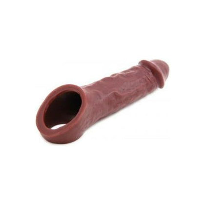 Vixen Creations Colossus XL Strap-On Penis Extender for Men - Ultimate Pleasure Enhancer in Chocolate Brown