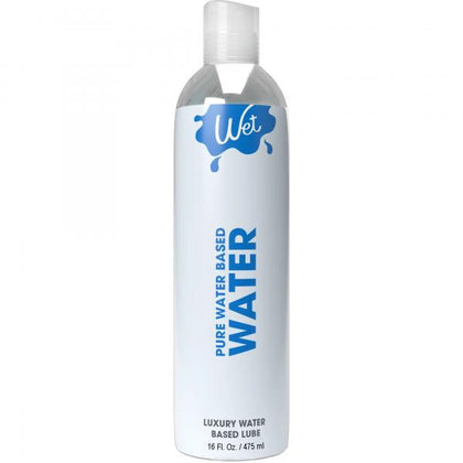 Trigg Labs Wet Water Based Lubricant 16oz for All Toys | Model 2024 | Unisex | Nipple Stimulation | Clear