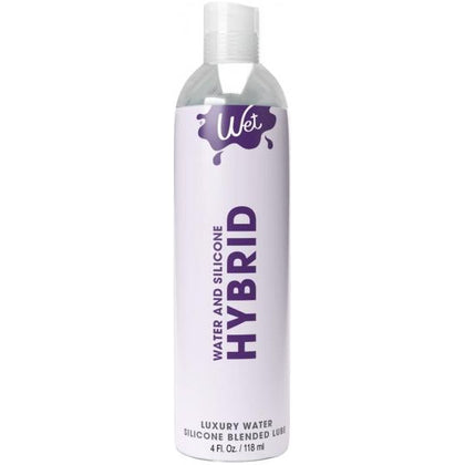 Introducing the Wet Hybrid Water/Silicone Personal Lubricant - The Ultimate Choice for Enhanced Pleasure and Intimacy with Your Partner.