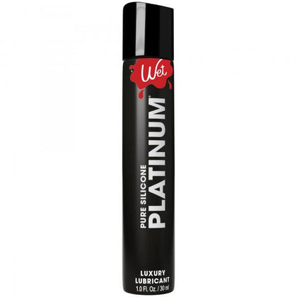 Wet Platinum Silicone Personal Lubricant - 1oz - Gender-Neutral - Enhances Intimacy - Colourless - Adult Naughty Store