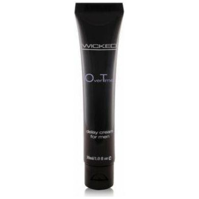 Wicked Overtime Delay Cream 1 oz - Adult Naughty Store