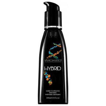 Wicked Hybrid Intimate Lubricant 8oz - The Ultimate Pleasure Fusion: Wicked Hybrid Intimate Lubricant for Alluring Play - Adult Naughty Store