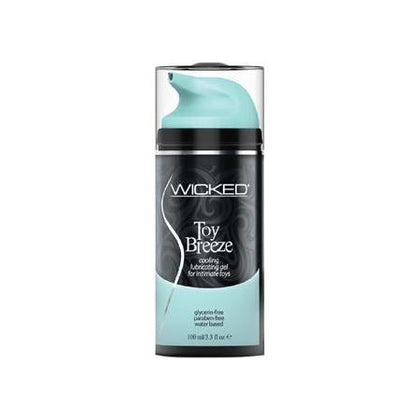 Wicked Sensual Care Toy Breeze Cooling Lubricant 3.3oz for Intimate Toys - Model WBCL-3.3 - Unisex - Enhances Pleasure and Provides Cooling Sensation - Clear - Adult Naughty Store