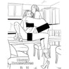 Wood Rocket Adult Coloring Book - The Sensual Collection: Naughty Housewives, Seductive Nurses, and Sultry Saxophonists - Adults Only! - Adult Naughty Store