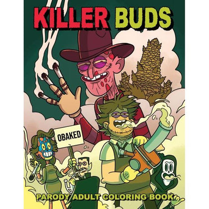 Wood Rocket Killer Buds Coloring Book: The Ultimate Adult Pleasure Experience in Sensational Shades - Adult Naughty Store