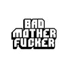 Wood Rocket Bad Mother Fucker Pin - Naughty Enamel Lapel Pin for Adults - Erotic Novelty Accessory in Black - Adult Naughty Store