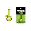 Wood Rocket Weed Collection - Bong Pin (Model BR-420) - Unisex - Fun Soft Enamel Lapel Pin - Glass Pipe Design - Vibrant Colors - Accessory for Hat, Clothes, Backpack, and More! - Adult Naughty Store