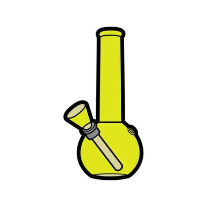 Wood Rocket Weed Collection - Bong Pin (Model BR-420) - Unisex - Fun Soft Enamel Lapel Pin - Glass Pipe Design - Vibrant Colors - Accessory for Hat, Clothes, Backpack, and More! - Adult Naughty Store