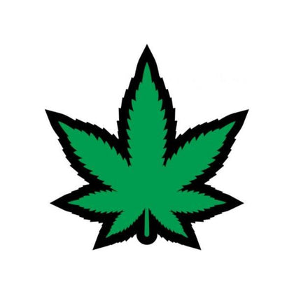 Wood Rocket Green Marijuana Leaf Pin - Fun Soft Enamel Lapel Pin for Cannabis Enthusiasts - Adult Naughty Store