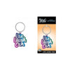 Wood Rocket Live Laugh Cum Enamel Keychain - Fun and Sexy Purple/Blue/Black Adult Novelty Accessory - Adult Naughty Store