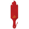 Wood Rocket Paddle Hot Ass - Flaming Red Polyurethane PU Spanking Toy for Couples (Model 2023) - Adult Naughty Store