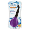 Cloud 9 Fresh + Deluxe Anal Soft Tip Enema Douche EZ Squeeze Bulb - Premium Anal Douche and Enema System for Comfortable Cleansing - Model EDB-2021 - Unisex - Anal and Vaginal Pleasure - Purple with Black Tip
