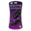 Cloud 9 Gems Black Silicone Anal Plug Kit - Model XYZ: Unleash Sensual Delights with the Ultimate Anal Pleasure Experience