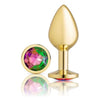 Cloud 9 Gems Gold Anal Plug Medium - The Exquisite Gold-Plated Anal Pleasure Jewel for Him and Her (Model: GP-APM-001, Unisex, Anal, Gold) - Adult Naughty Store