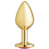 Cloud 9 Gems Gold Anal Plug Medium - The Exquisite Gold-Plated Anal Pleasure Jewel for Him and Her (Model: GP-APM-001, Unisex, Anal, Gold) - Adult Naughty Store