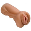 Cloud 9 Novelties Personal Pussy Pocket Stroker - Tan | Compact Ergonomic Design for Men | Ribbed Tunnel for Intense Pleasure - Adult Naughty Store