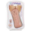 Cloud 9 Novelties Personal Double Ended Ribbed Stroker - Model C9NDERS-001 - Male Masturbation Sleeve for Enhanced Pleasure - Beige - Adult Naughty Store