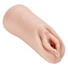 Cloud 9 Novelties Personal Double Ended Ribbed Stroker - Model C9NDERS-001 - Male Masturbation Sleeve for Enhanced Pleasure - Beige - Adult Naughty Store