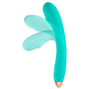 Cloud 9 Novelties G-Spot Slim 8-Inch Teal Green Vibrator for Women's Intimate Pleasure - Adult Naughty Store