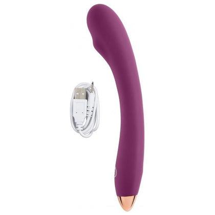 Cloud 9 Novelties G-Spot Slim 8-Inch Plum Purple Vibrator for Women - Model G8-PP - Adult Naughty Store