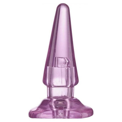 Cloud 9 Novelties Purple Maxi Tapered Butt Plug - Model MP-001 - Unisex Anal Pleasure - Vibrant Purple - Adult Naughty Store