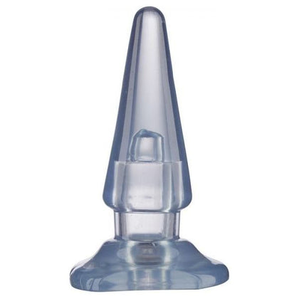 Cloud 9 Novelties Blue Maxi Tapered Butt Plug - Model MTP-001 - Unisex Anal Pleasure - Vibrant Blue - Adult Naughty Store