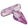 Cloud 9 Novelties Purple Mini Tapered Butt Plug - Model 1234 - Unisex Anal Pleasure - Intense Purple - Adult Naughty Store