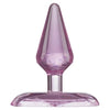 Cloud 9 Novelties Purple Mini Tapered Butt Plug - Model 1234 - Unisex Anal Pleasure - Intense Purple - Adult Naughty Store