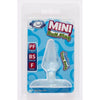 Cloud 9 Novelties Blue Mini Tapered Butt Plug - Model C9NB-001 - Unisex Anal Pleasure - Captivating Blue - Adult Naughty Store