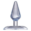 Cloud 9 Novelties Blue Mini Tapered Butt Plug - Model C9NB-001 - Unisex Anal Pleasure - Captivating Blue - Adult Naughty Store