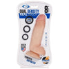 Cloud 9 Dual Density Real Touch 8 inches Dildo with Balls Beige - Adult Naughty Store