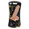 Cloud 9 Novelties Pro Sensual Premium Silicone Dong 6 inch with 3 C-Rings - Tan, Realistic Pleasure for Both Genders - Adult Naughty Store