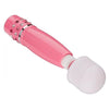 Cloud 9 Flexi-Head Mini Wand Massager Pink - Model FWM-1001 - For All Genders - Soothe and Stimulate Any Area of Pleasure