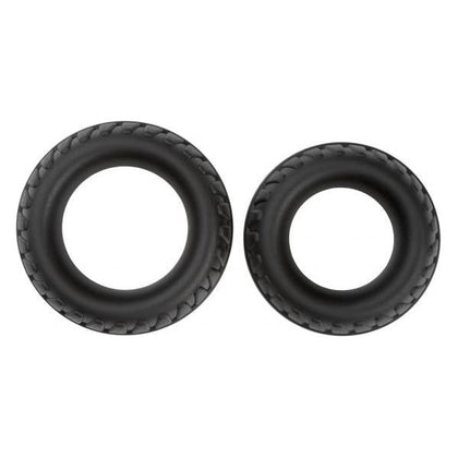 Cloud 9 Pro Rings Liquid Silicone Tires 2 Pack Black

Introducing the Cloud 9 Pro Rings Liquid Silicone Tires 2 Pack Black - the Ultimate Performance Cock Rings for Enhanced Pleasure and Staying Power