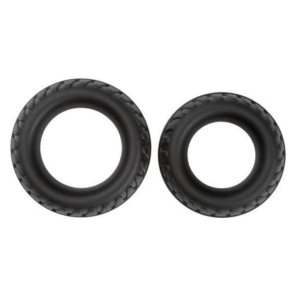 Cloud 9 Pro Rings Liquid Silicone Tires 2 Pack Black

Introducing the Cloud 9 Pro Rings Liquid Silicone Tires 2 Pack Black - the Ultimate Performance Cock Rings for Enhanced Pleasure and Stay - Adult Naughty Store