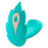 Cloud 9 Health & Wellness Wireless Remote Control Panty Leaf Vibrator - Model PTV-350, Teal - Adult Naughty Store