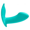 Cloud 9 Health & Wellness Wireless Remote Control Panty Leaf Vibrator - Model PTV-350, Teal - Adult Naughty Store