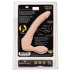 Cloud 9 Strapless Strap On Dildo - Model X2, Beige - For Sensual Couples Pleasure - Adult Naughty Store