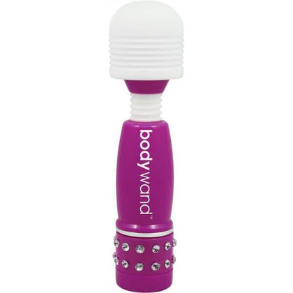 Bodywand Mini Massager - Powerful Neon Purple Vibrating Wand for Intense Pleasure