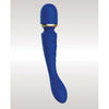 Bodywand Luxe Large Blue 2 Way Wand Massager - Model LW-1001 - For G-Spot and External Stimulation - Women's Pleasure - Blue - Adult Naughty Store