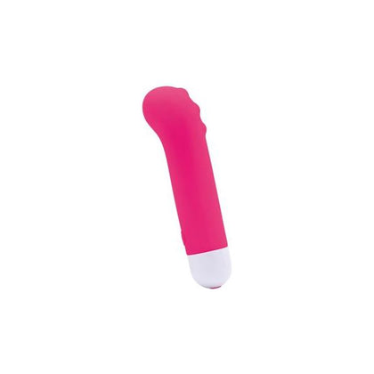 Bodywand Dotted Mini G Vibrator - Model 2023 - Neon Pink - For Intense G-Spot Stimulation and Sensual Pleasure