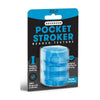 Zolo Backdoor Beaded Texture Pocket Stroker Blue: The Ultimate Pleasure Enhancer for Men