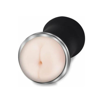Zolo DP Stroker Double Ended Masturbator Beige - The Ultimate Pleasure Device for Men and Women