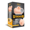 Zolo Realistic Perfect Girlfriend Clear Dual Density Male Masturbator Stroker - Model ZP-001 - For Men - Vaginal Pleasure - Transparent - Adult Naughty Store